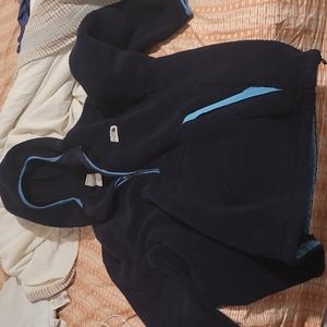 The North Face blue pull over